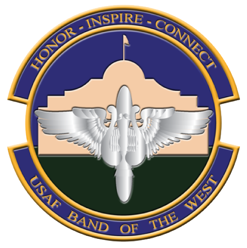 USAF Band of the west logo